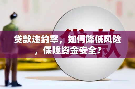 潮州贷款违约率，如何降低风险，保障资金安全？