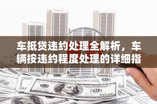 瑞金车抵贷违约处理全解析，车辆按违约程度处理的详细指南