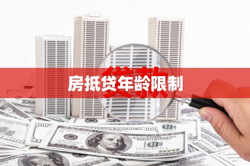 苍梧房抵贷年龄限制