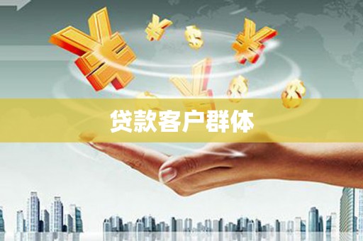 大堂贷款客户群体