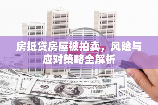 裕安房抵贷房屋被拍卖，风险与应对策略全解析