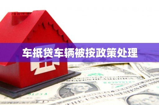 桐柏车抵贷车辆被按政策处理