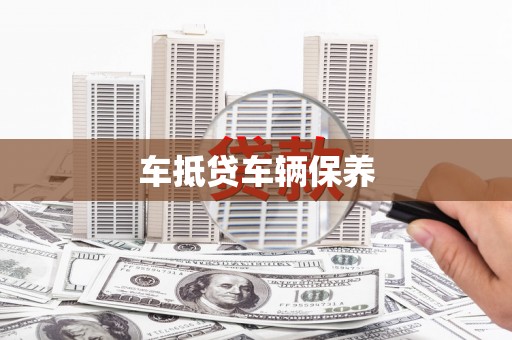 兴隆车抵贷车辆保养