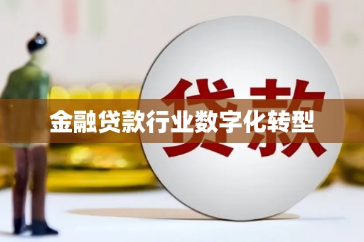 迎江金融贷款行业数字化转型