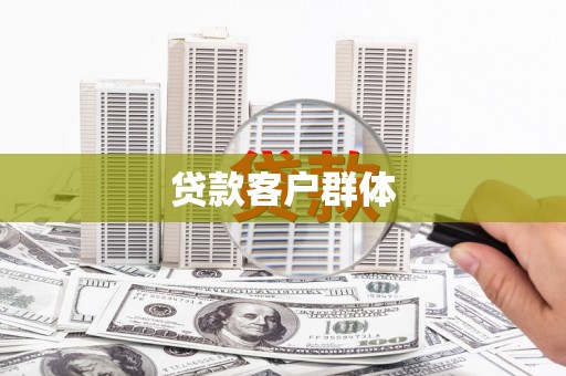 迎江贷款客户群体