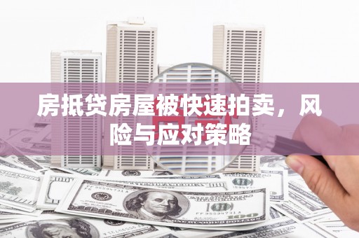 麦积房抵贷房屋被快速拍卖，风险与应对策略