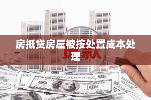 路环岛房抵贷房屋被按处置成本处理