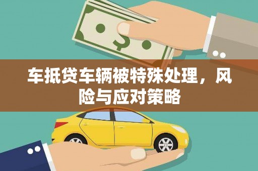 双清车抵贷车辆被特殊处理，风险与应对策略
