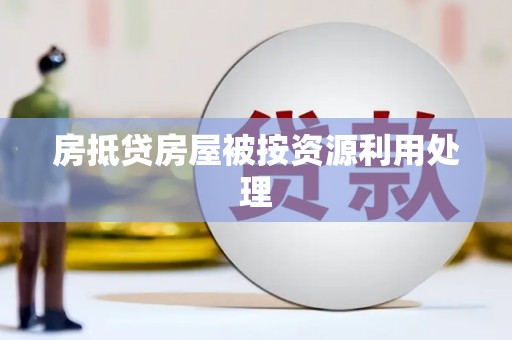 湛河房抵贷房屋被按资源利用处理