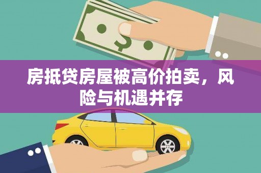溧阳房抵贷房屋被高价拍卖，风险与机遇并存