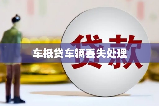 长子车抵贷车辆丢失处理