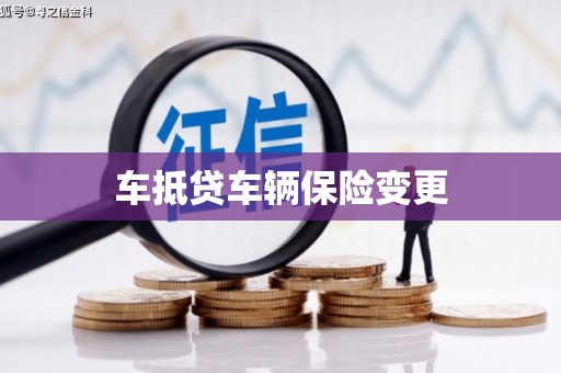 荆州车抵贷车辆保险变更