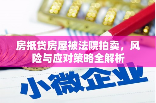 武汉房抵贷房屋被法院拍卖，风险与应对策略全解析