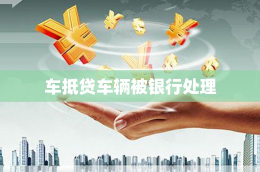 墨脱车抵贷车辆被银行处理