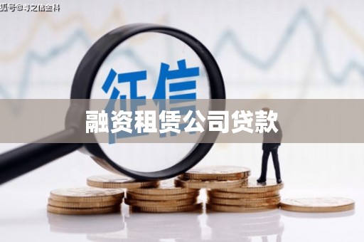 泰武融资租赁公司贷款