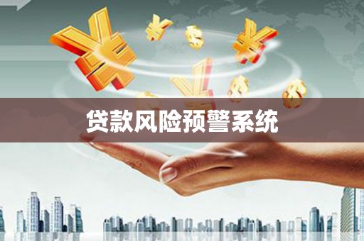 睢县贷款风险预警系统