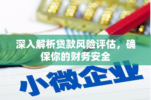 连云深入解析贷款风险评估，确保你的财务安全