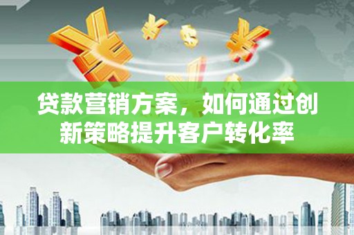 理塘贷款营销方案，如何通过创新策略提升客户转化率