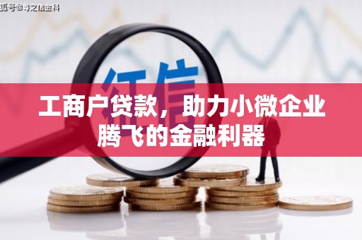  工商户贷款，助力小微企业腾飞的金融利器