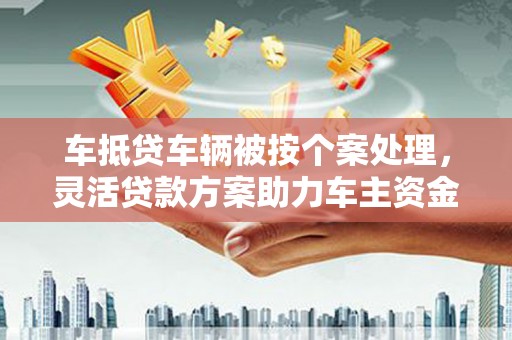芒市车抵贷车辆被按个案处理，灵活贷款方案助力车主资金周转