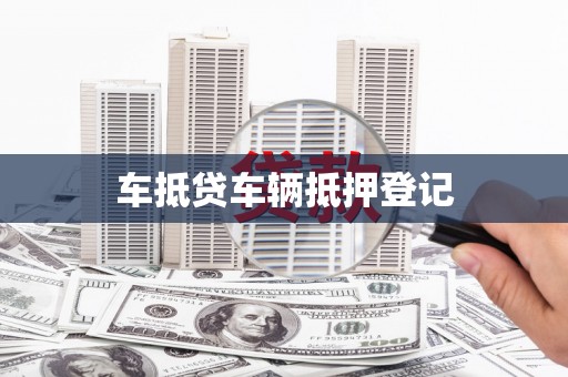芒市车抵贷车辆抵押登记