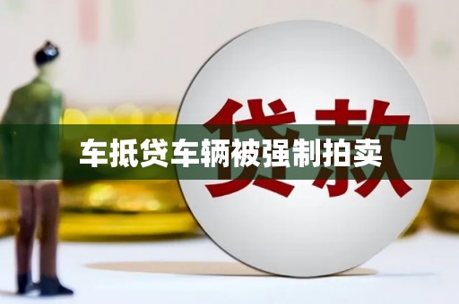 如东车抵贷车辆被强制拍卖
