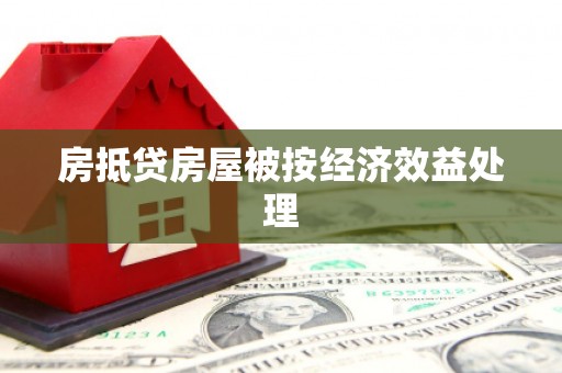 茌平房抵贷房屋被按经济效益处理