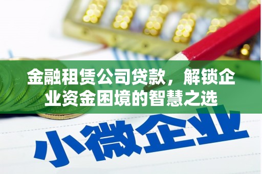 秀洲金融租赁公司贷款，解锁企业资金困境的智慧之选