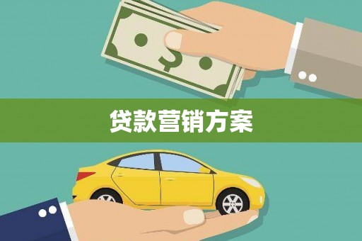 康定贷款营销方案
