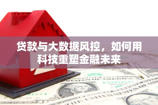 沛县贷款与大数据风控，如何用科技重塑金融未来