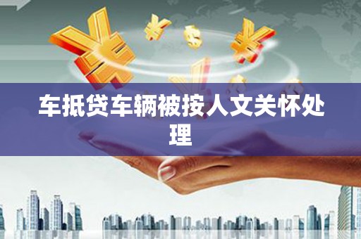 卢龙车抵贷车辆被按人文关怀处理