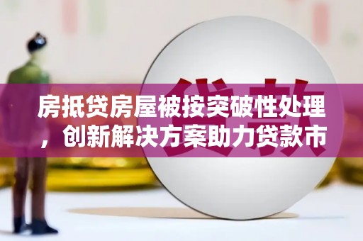 阜南房抵贷房屋被按突破性处理，创新解决方案助力贷款市场