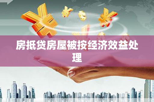 靖远房抵贷房屋被按经济效益处理