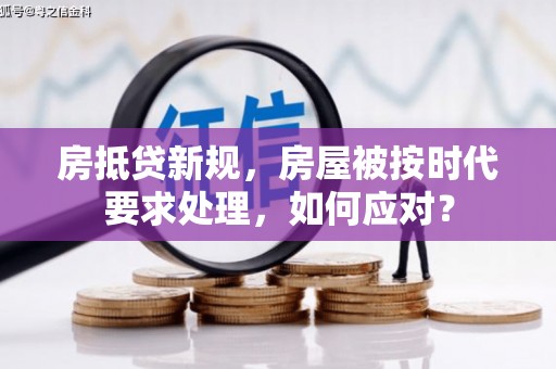 成功房抵贷新规，房屋被按时代要求处理，如何应对？