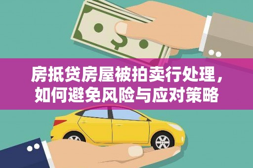 沙依巴克房抵贷房屋被拍卖行处理，如何避免风险与应对策略