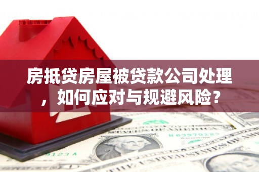 善化房抵贷房屋被贷款公司处理，如何应对与规避风险？