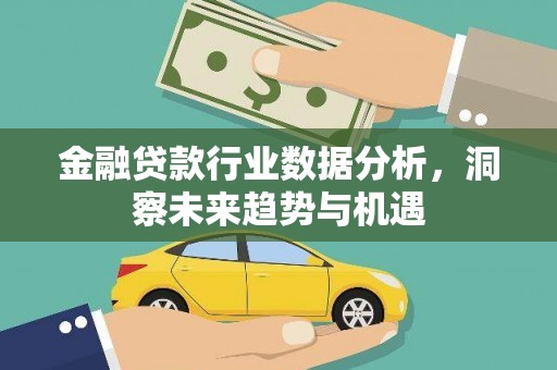 安宁金融贷款行业数据分析，洞察未来趋势与机遇