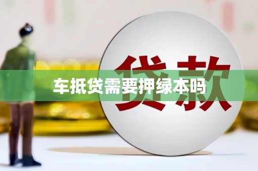黄陵车抵贷需要押绿本吗