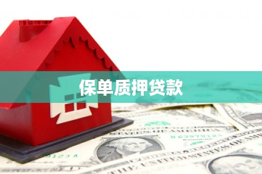 广汉保单质押贷款