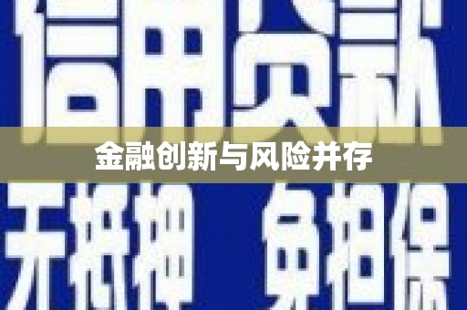 天全金融创新与风险并存