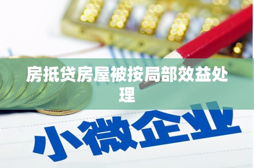 化隆房抵贷房屋被按局部效益处理
